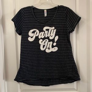 Lularoe Party On! Classic Tee